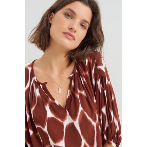 Anthropologie Corey Lynn Calter Adventurer Relaxed Blouse - Picture 1 of 12